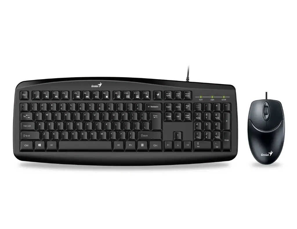 TECLADO Y MOUSE COMBO GENIUS  KM-200 USB 