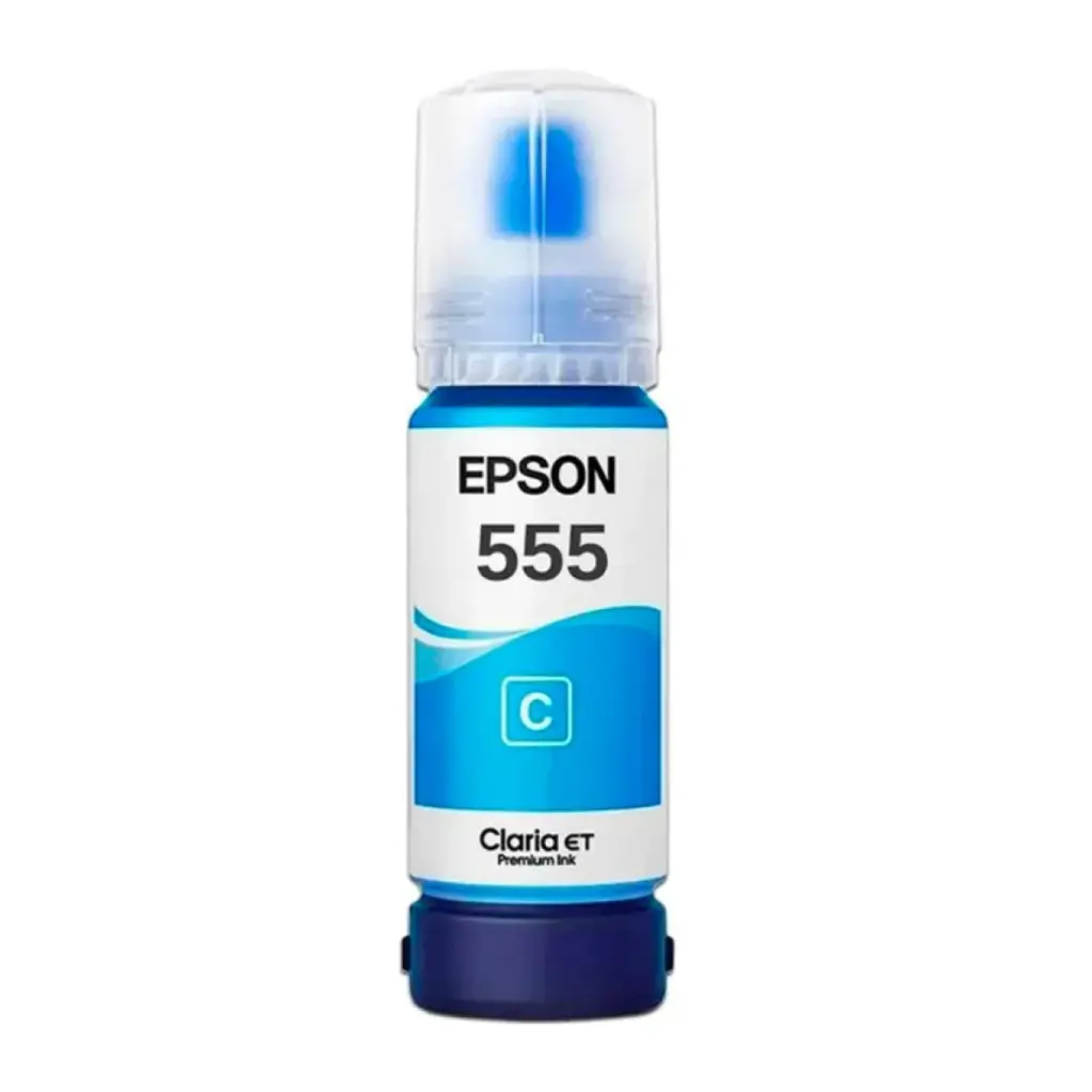 TINTA EPSON 555 T555220-AL COLOR CIAN P/L8180
