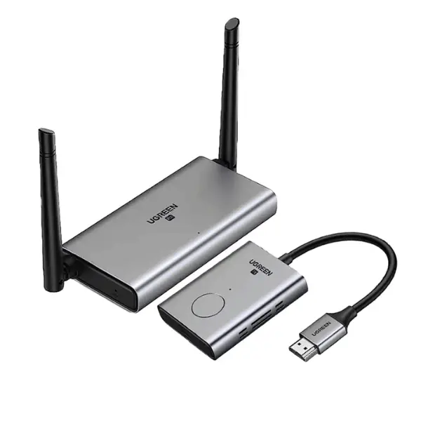 TRANSMISOR Y RECEPTOR UGREEN 50633A  HDMI 4K INALMABRICO HDMI 1080P@60Hz HASTA 50 METROS 1080P@60Hz 