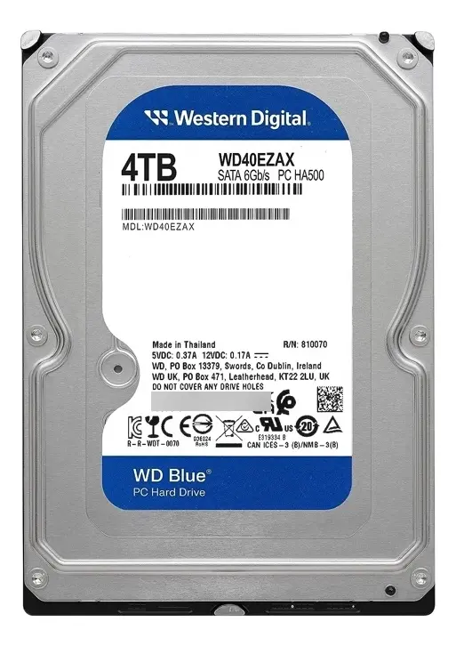 DISCO DURO INTERNO WESTERN DIGITAL WD40EZAX 4TB 