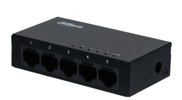 SWITCH DAHUA DH-PFS3005-5GT DE 8 PUERTOS RJ45 