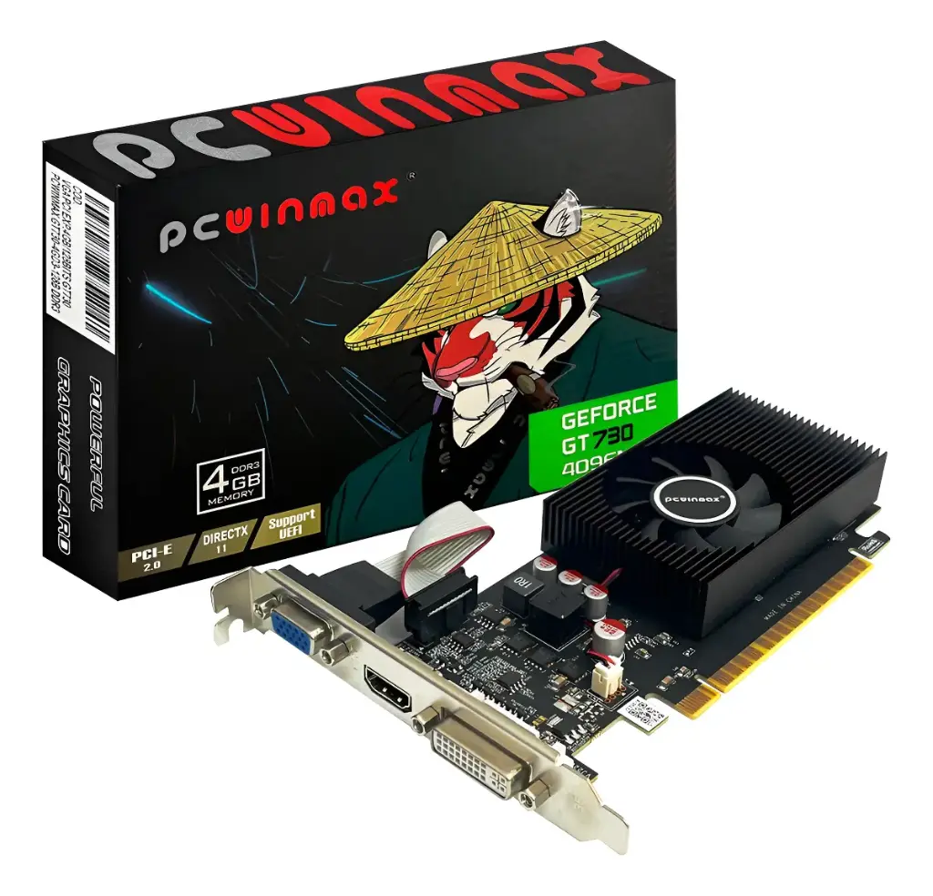 TARJETA DE VIDEO PCWINMAX GT730 4GB 128 BITS DDR3 
