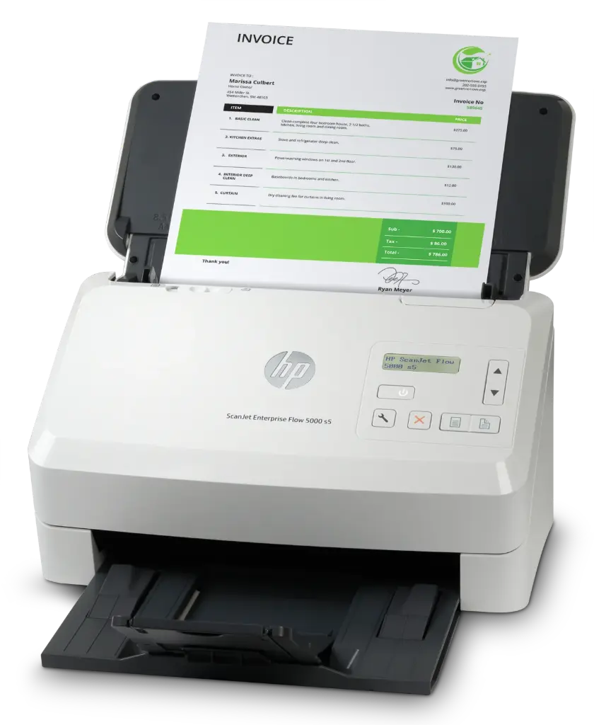 ESCANER HP SCANJET ENTERPRISE FLOW 5000 S5 (6FW09A)