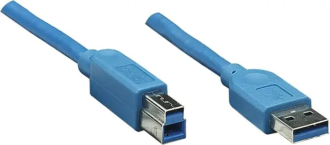 CABLE DE SUPER VELOCIDAD MANHATTAN USB 3.0 AM to BM 2 METROS 