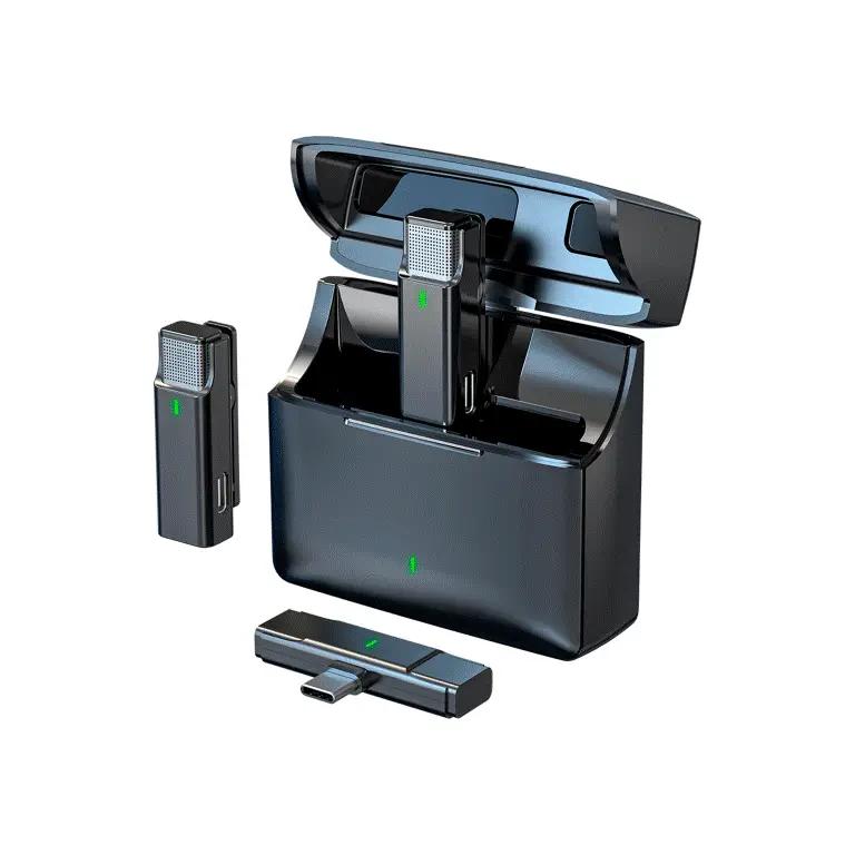 MICROFONO DIMAX V381 DOBLE USB C 2.4GHZ