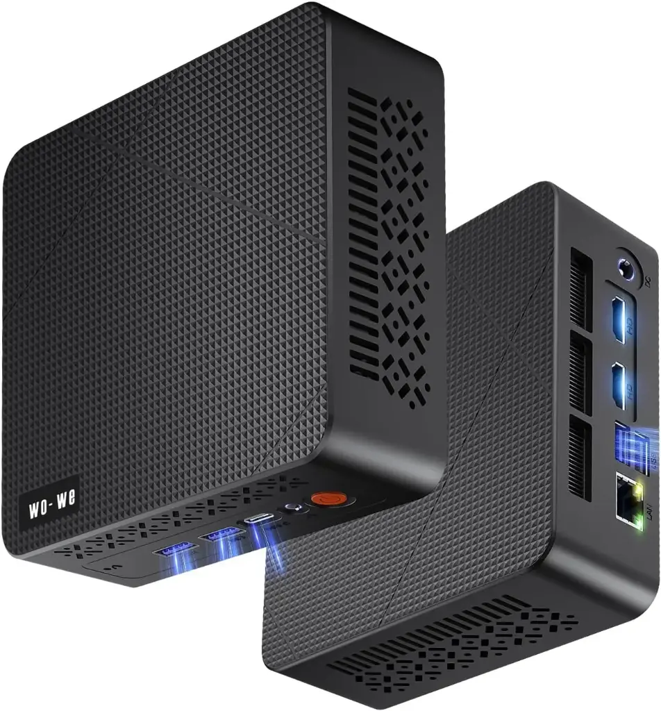 MINI PC WO-WE AMD RYZEN 5 3500U, 8GB DDR4, 256 GB 