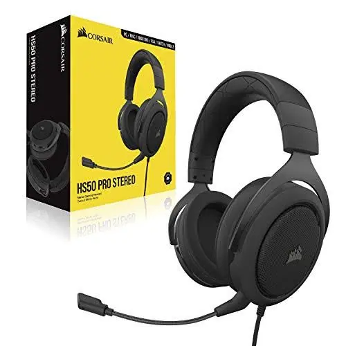 AUDIFONO CORSAIR HS50 PRO NEGRO 
