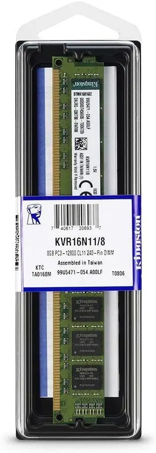 MEMORIA RAM KINGSTON KVR16N11/8-SP DE 8GB DDR3