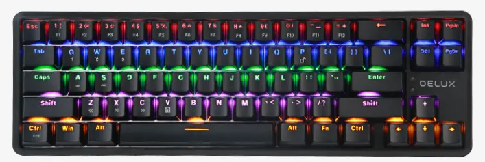 TECLADO DELUX KM32 GAMER