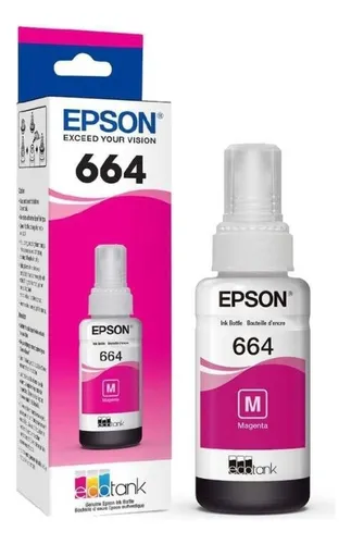TINTA EPSON T664 T664320 COLOR MAGENTA