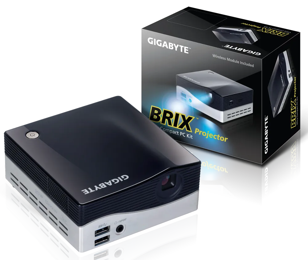 PC MINI GIGABYTE BRIX GB-BXPI3-4010 PROYECTOR