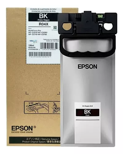 TINTA EPSON R04X C13T94212A COLOR NEGRO WF-C5710