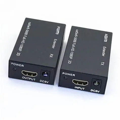[HDTV-60M] EXTENSOR GENERICO HDTV-60M  DE HDMI POR RJ45     