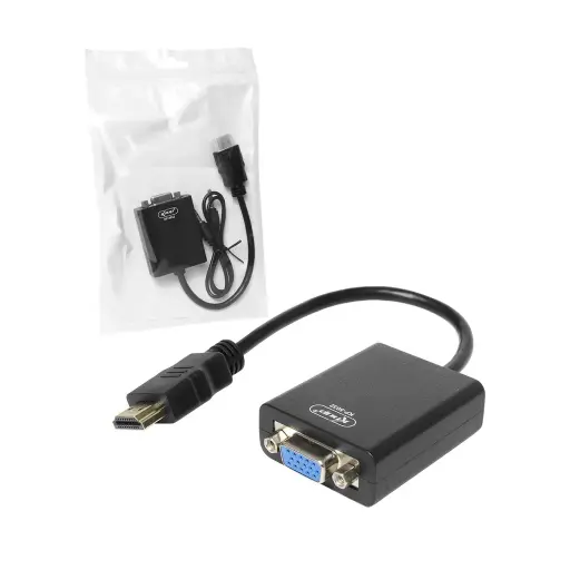 [KP-5032] ADAPTADOR KNUP KP-5032 HDMI A VGA 
