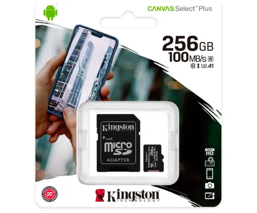 [KING256] MICRO SD KINGSTON CANVAS SELECT PLUS 256GB