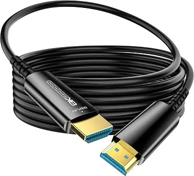 [HDMI2.1] CABLE HDMI 2.1 FIBRA OPTICA DGHUMEN 25 METROS 