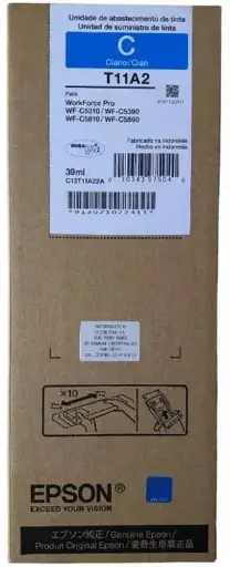 [T11A2C] TINTA EPSON T11A2 C13T11A22A COLOR CIAN WF-C5810